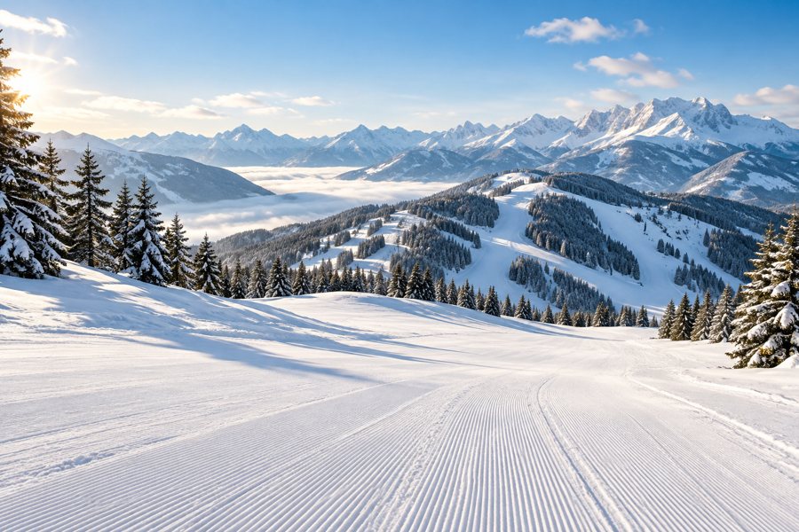 Dachstein – AI-generated symbol illustration